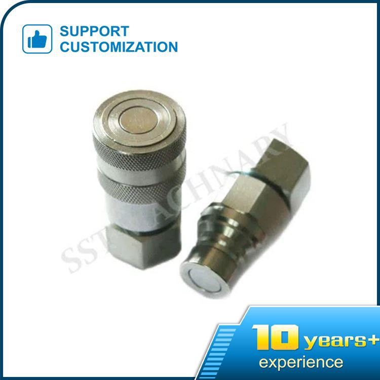 Acoplamiento rápido de sello plano