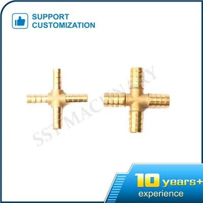 Púa de latón de cuatro vías