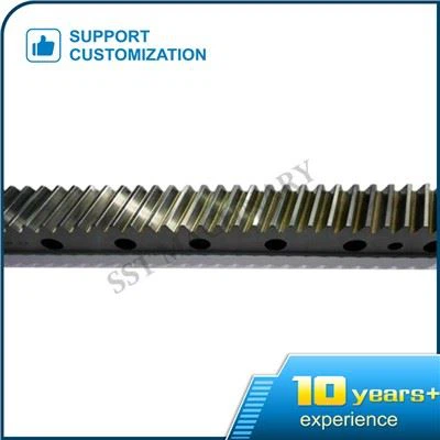 Estante para engranajes helicoidales