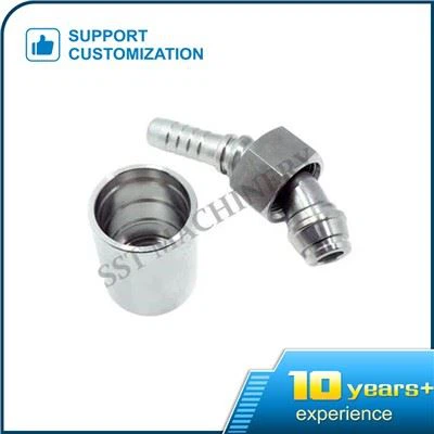 Conexiones y casquillos para mangueras de acero inoxidable