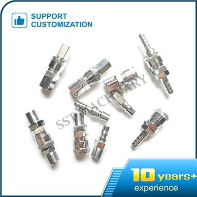 Acoplador rápido de aire de acero