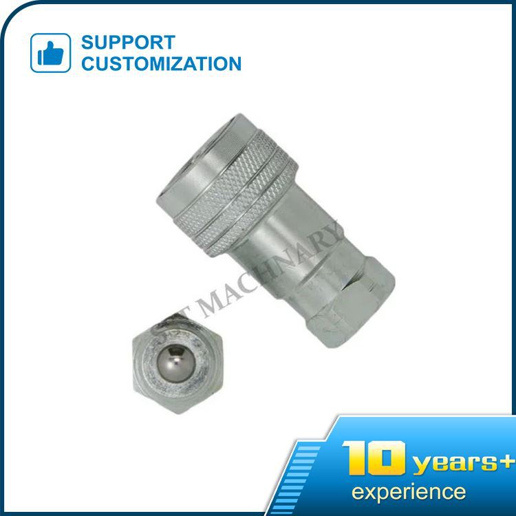 Acoplamiento rápido de bola de acero