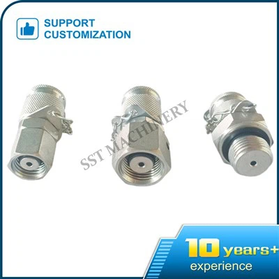 Accesorio de prueba de acero al carbono de alta presión